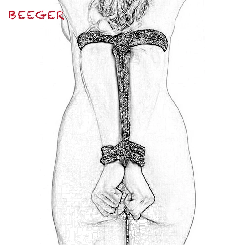 BEEGER 100% реальное фото 6 мм ширина 8 м/10 м/12 м длинная пеньковая веревка бондаж