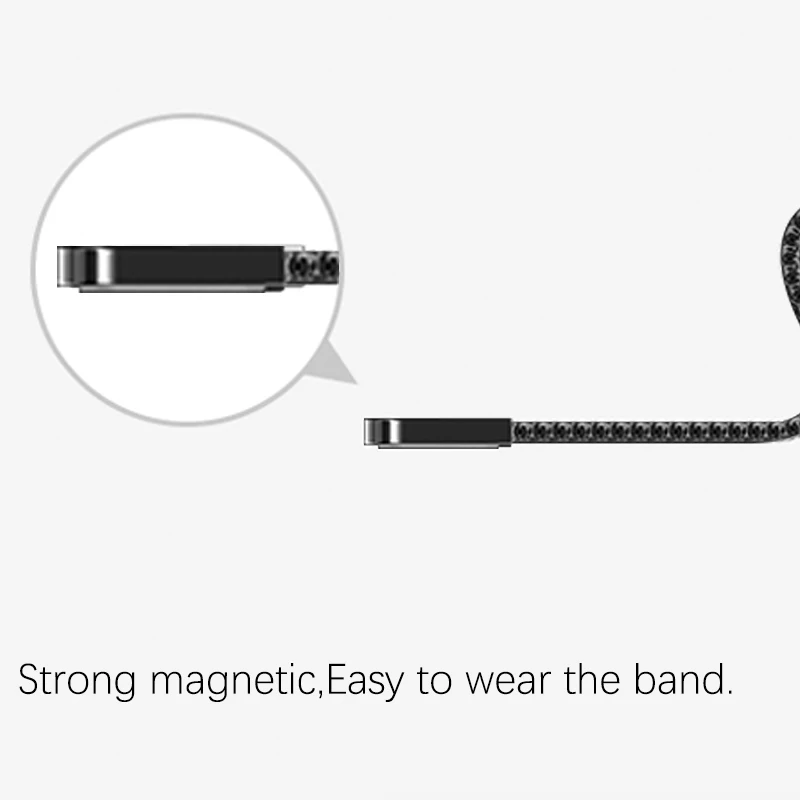 Смарт часы AKGLEADER для Xiao mi Band 3 lanese с магнитной пряжкой на запястье Ремешки наручных