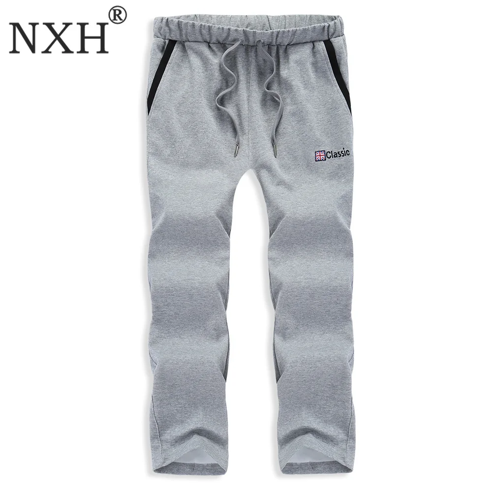 NXH Джоггеры для мужчин хлопок размера плюс 6XL 7XL 8XL спортивные штаны Уличная