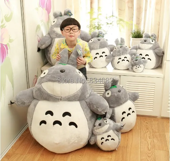 

J.G Chen 20CM-1.4M New Arrival Totoro Cartoon Movies Kawaii Plush Toys Smiling High Quality Dolls Cheapest Giant Totoro Plush