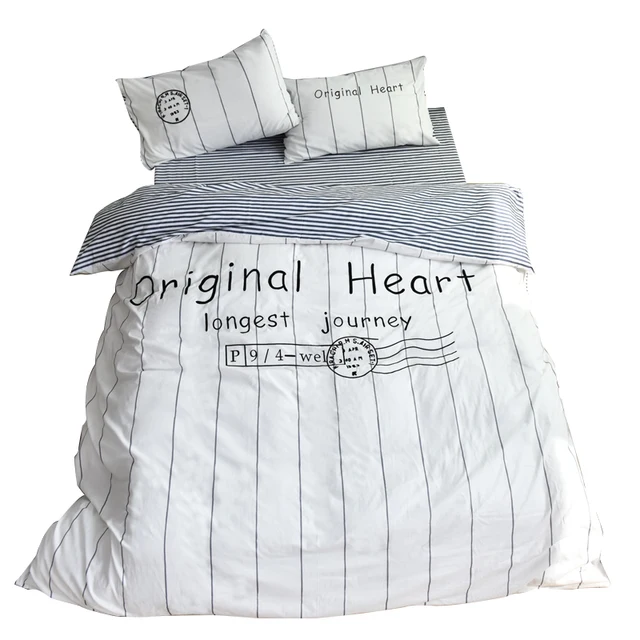 100 Cotton Word Bedding Set Lavender Bed Sheets Embroidered Duvet 100 Cotton Word Bedding Set Lavender Bed Sheets Embroidered Duvet Cover Queen Comforter Sets Fasion