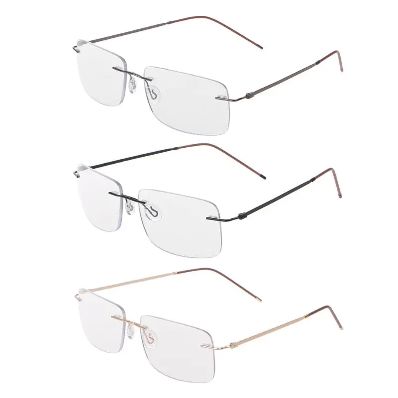 

Ultra-light Progressive Multifocal Presbyopia Intelligent Reading Glasses Unisex Rimless