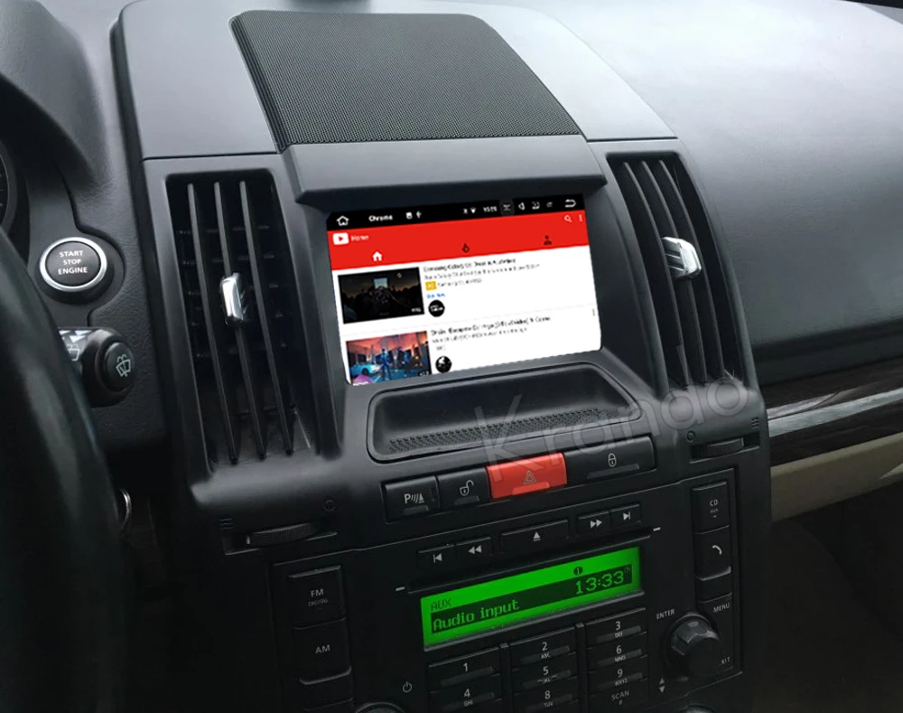 Krando land rover freelander 2 Android car radio gps navigation multimedia system (2)