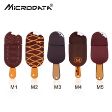 Шоколадный мороженое высокое моделирование usb ручка 128 Гб 64 ГБ 32 ГБ 16 ГБ 8 ГБ 4 ГБ Magnum двойной карамель USB флэш-накопитель карта памяти