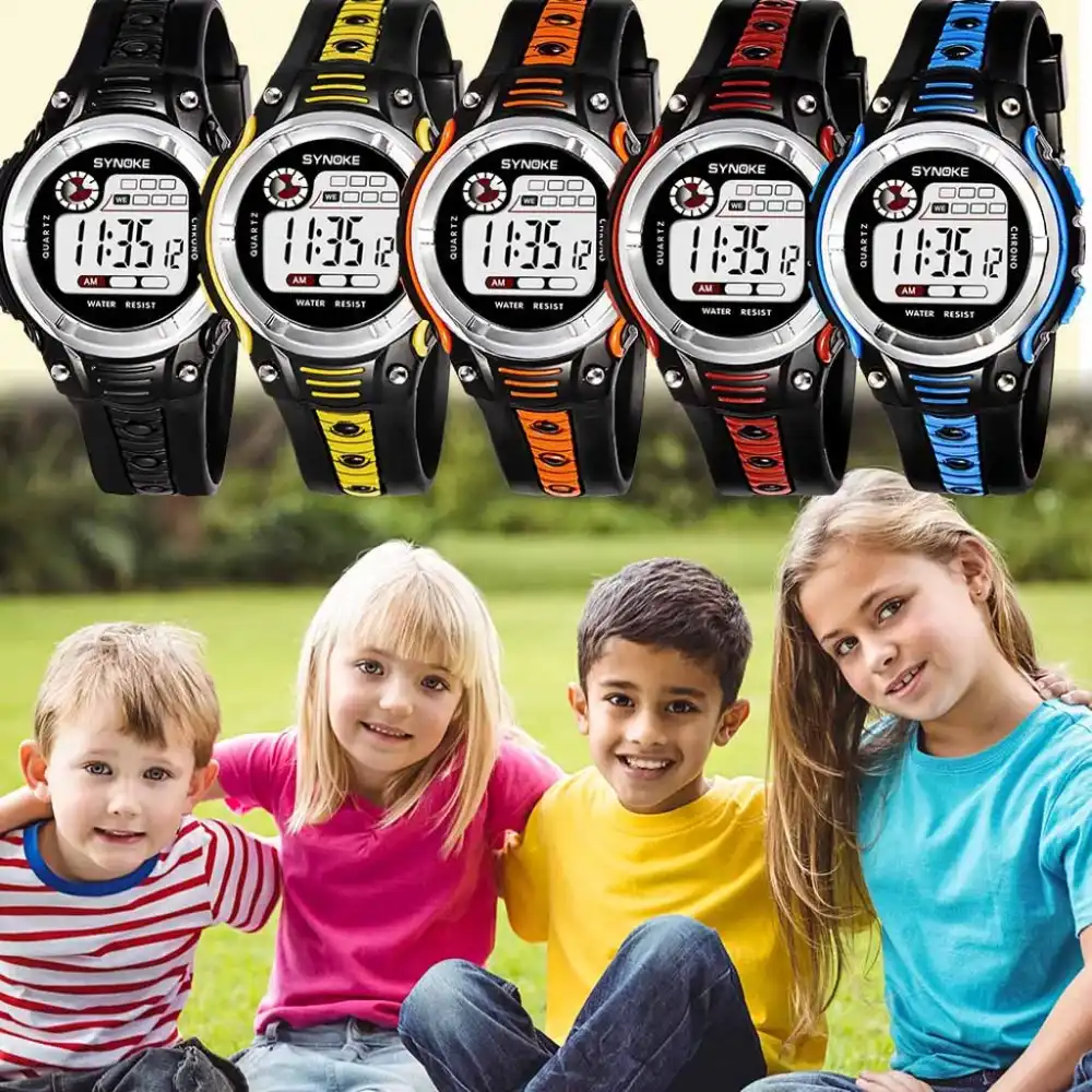 fashion casual children watches wristwatches kids male clock