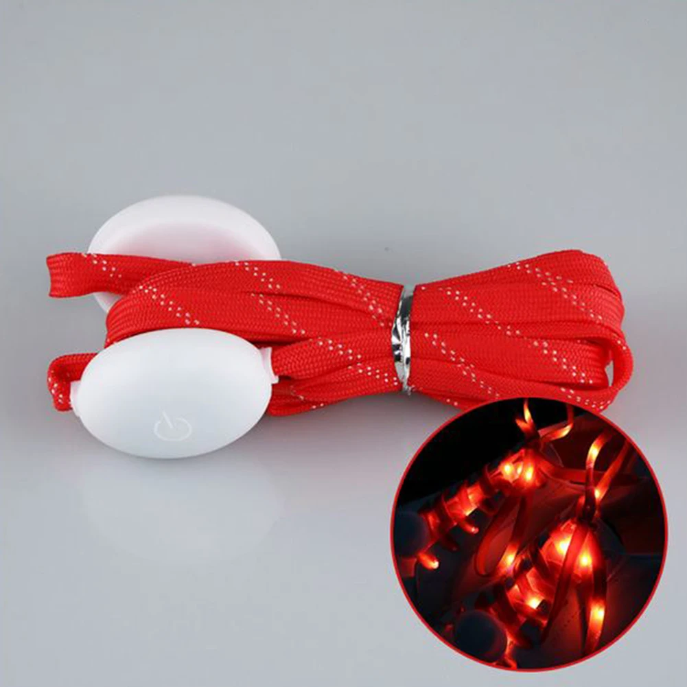 

Cool Luminous Dancing Club Battery Powered Charming Running Multicolor Funny LED Shoelace Party Fabala Waterproof Shoestrings
