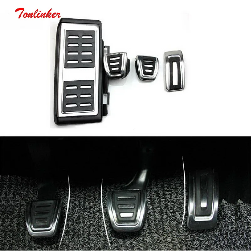 Tonlinker для Volkswagen GOLF GTi MK7 2013-14 ножной топливный тормоз MT/AT педали авто Стайлинг 3 шт.