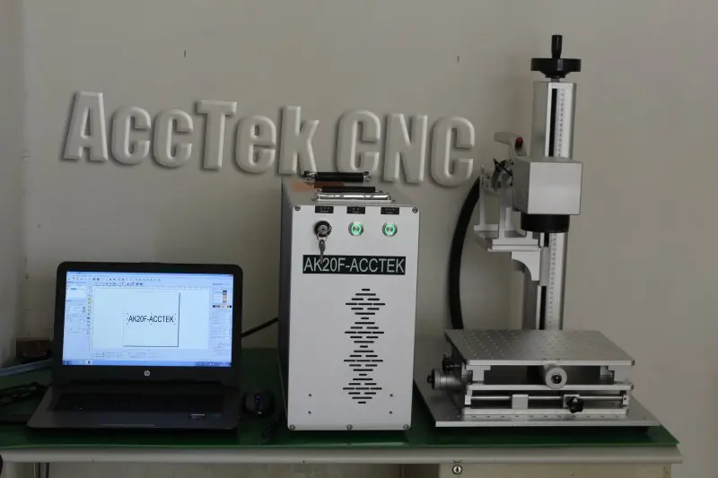 

Hand -type cnc Fiber Marking Machine AK20F for metal and nonmetal plastic