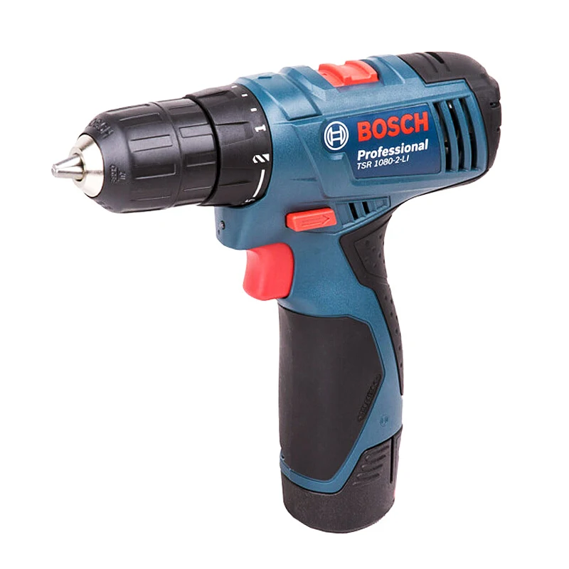 Bosch(BOSCH) электроинструменты TSR1080/GSR108 10,8 В литиевая аккумуляторная дрель литиевая электрическая ручная дрель электрическая отвертка винт