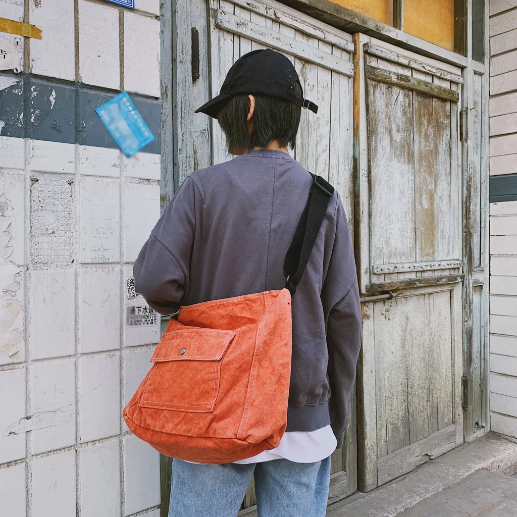 Модная доступная новая сумка styleCanvas женская Диагональная сумка на ремне портативная простая дикая сумка для студента сумка женска#614