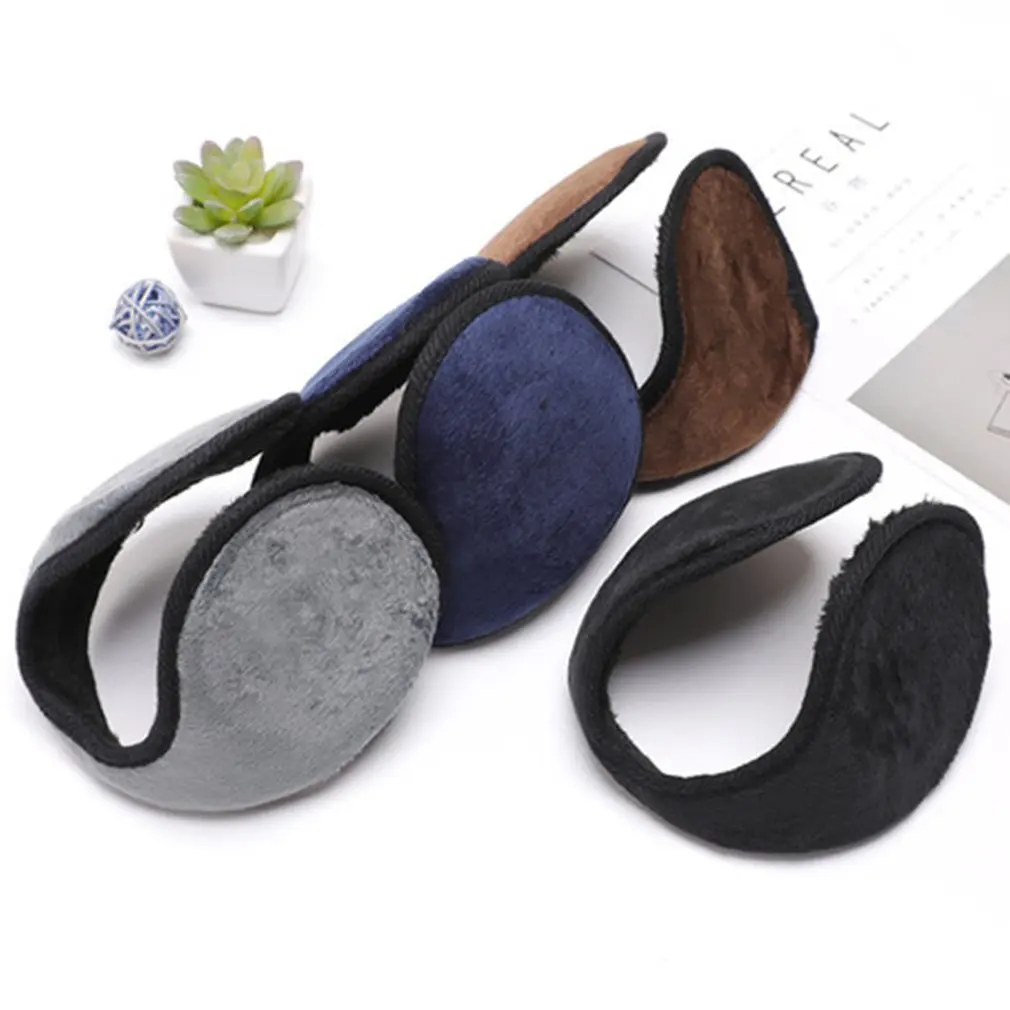 Korean Style Fashion Winter Ear Warmers Comfortable Soft Fleece Ear Muffs Men Earwarmer Ear Protector Cover