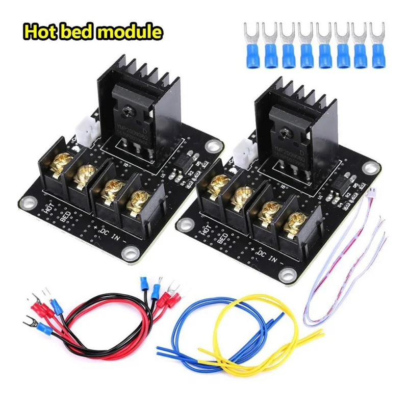 2 шт. подогреваемый модуль питания кровати на основе питания ful MOSFET HA210NO6 для Anet A8 A6 A2 Ramps 1,4