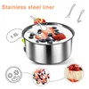 Kbxstart Automatic Yogurt Maker Machine 1.5L Natto Rice Wine Maker DIY Tool Stainless Steel Inner Yoghurt Beker 220V 4