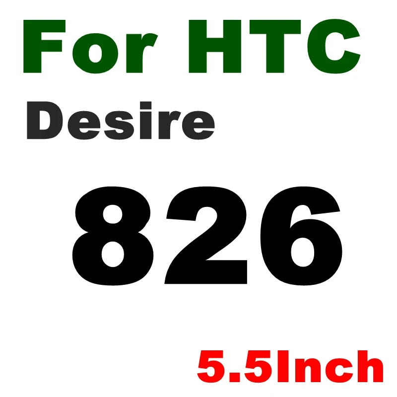 0,26mm 9H премиум-класса из закаленного Стекло для htc Desire 320 516 510 526 610 616 628 630 820 825 530 826 один M8 M9 M7 M4 мини A9 чехол - Цвет: D826