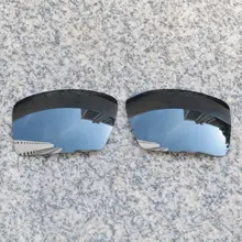 E.O.S поляризованные улучшенные Сменные линзы для солнцезащитных очков Оукли Eyepatch 2-черное хромированное поляризованное зеркало