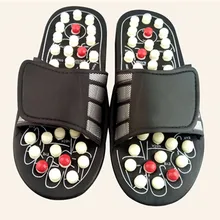 1 пара сандалий; рефлекторные массажные тапочки; акупунктурные массажные тапочки для ног; сандалии; Массажная обувь для ног; женская и мужская обувь