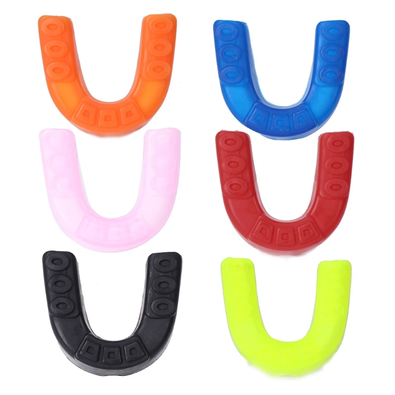 

1PC Teeth Protectors Mouth Guard Safe Gum Soft for Boxing Basketball Football Sleep