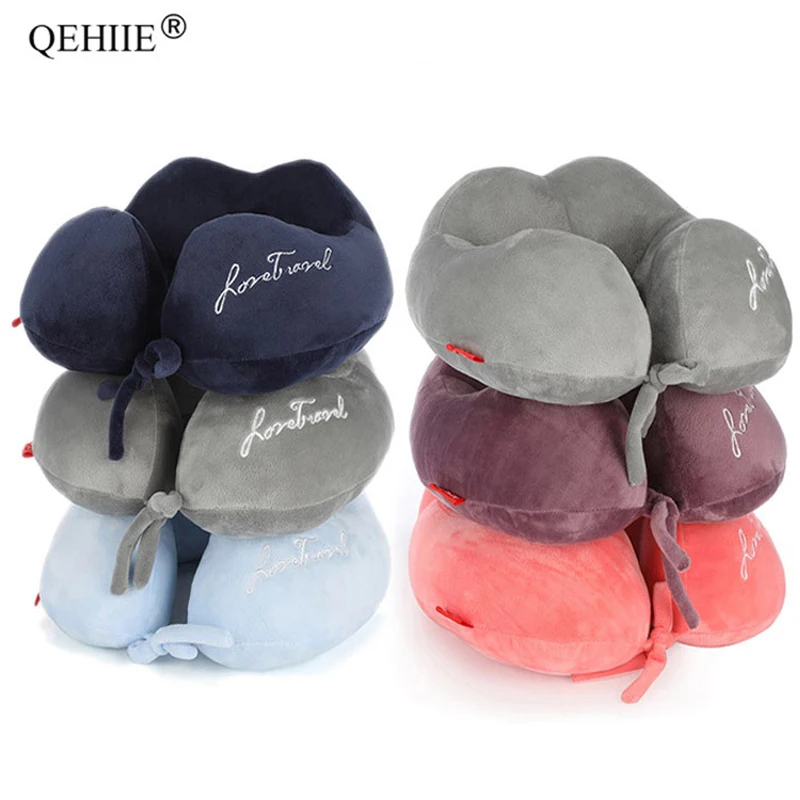 

U shape travel neck pillow Suitable for aircraft neck pillow neck pad travel accessories Unisex office lunch break neck pillow