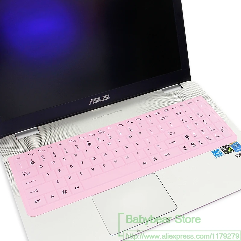 15 дюймовый ноутбук Клавиатура Защитная крышка для Asus 15," A52X B53S K53T K55D K73T N53D N53S N53T P53S X53B X53S X54H X55VD