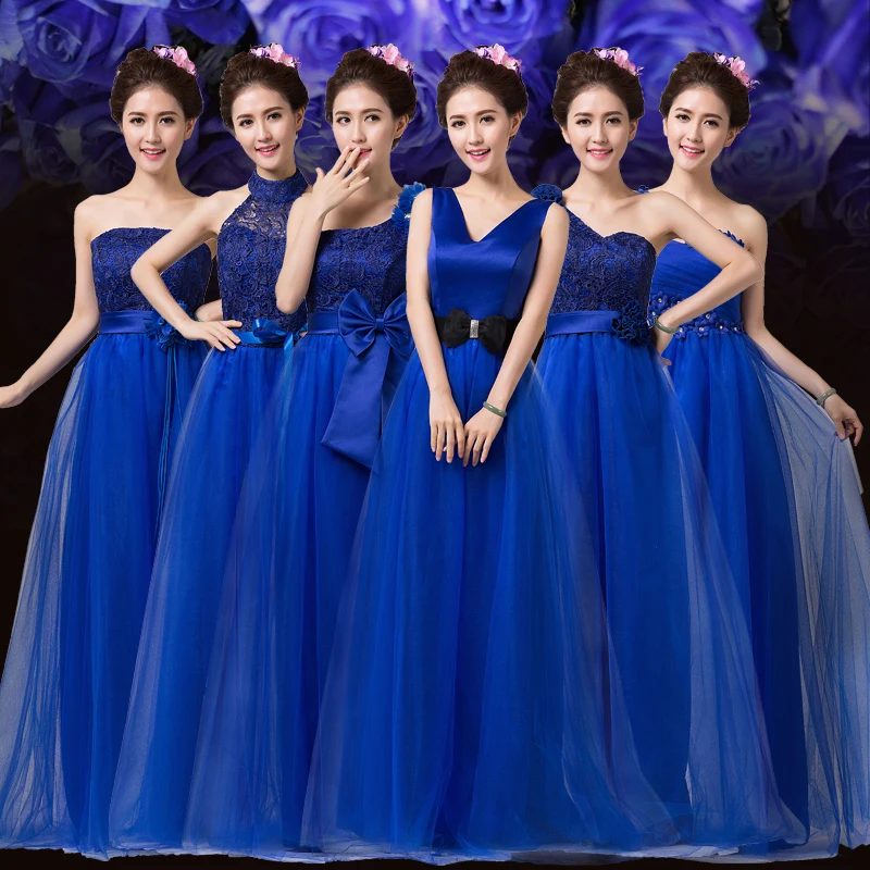 Royal Blue Dress For Wedding Party Bridesmaid Dress 80 Plus Size