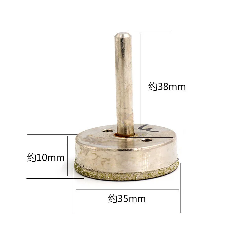 Мм 1 шт. 6 мм хвостовик алмазная пряжка сверло алмазная шлифовальная головка установленная Гальваническая Наждачная Шлифовальная головка с