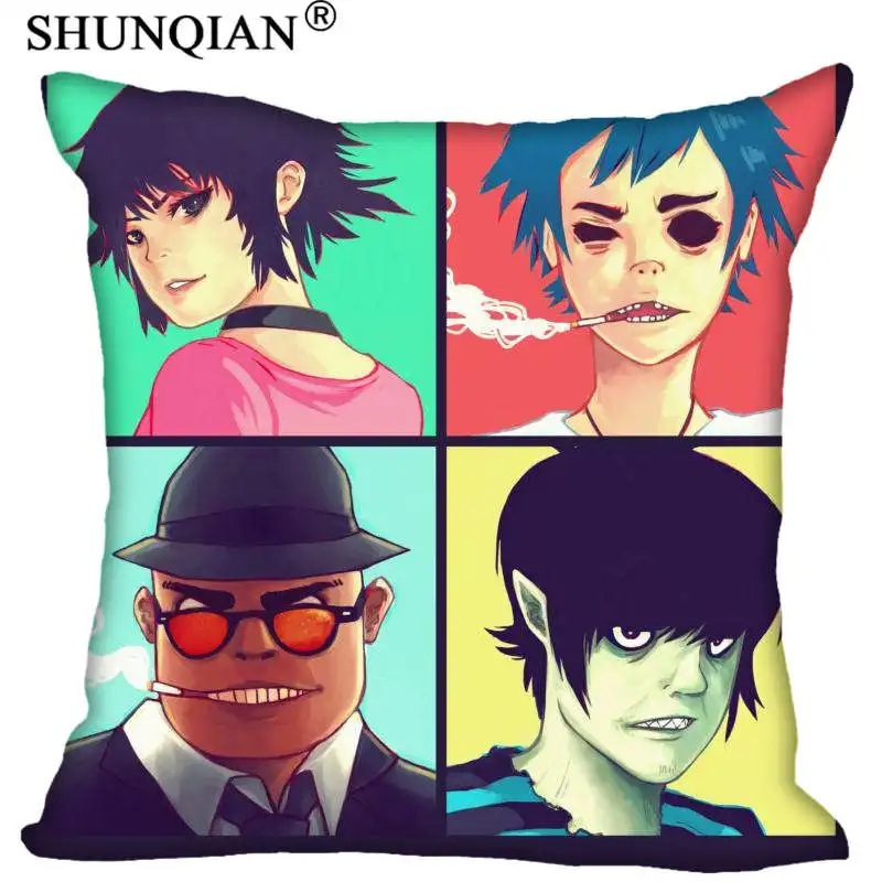 

Best New Gorillaz Pillowcase Wedding Decorative Pillow Cover Custom Gift For (Two Sides) Printed Pillow Cases A9.30