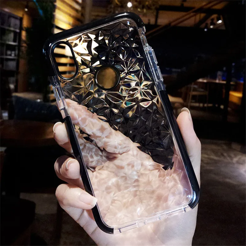 

Heavy Duty Protection Diamond Pattern soft case for Huawei P20 Lite Case for Huawai P20 Pro P10 Plus Honor 10