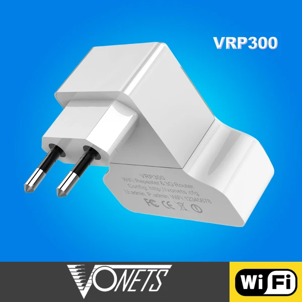 VONETS 300 Мбит/с Wi-Fi повторитель разъем 3g/4G маршрутизатор с 2.1A USB зарядное устройство