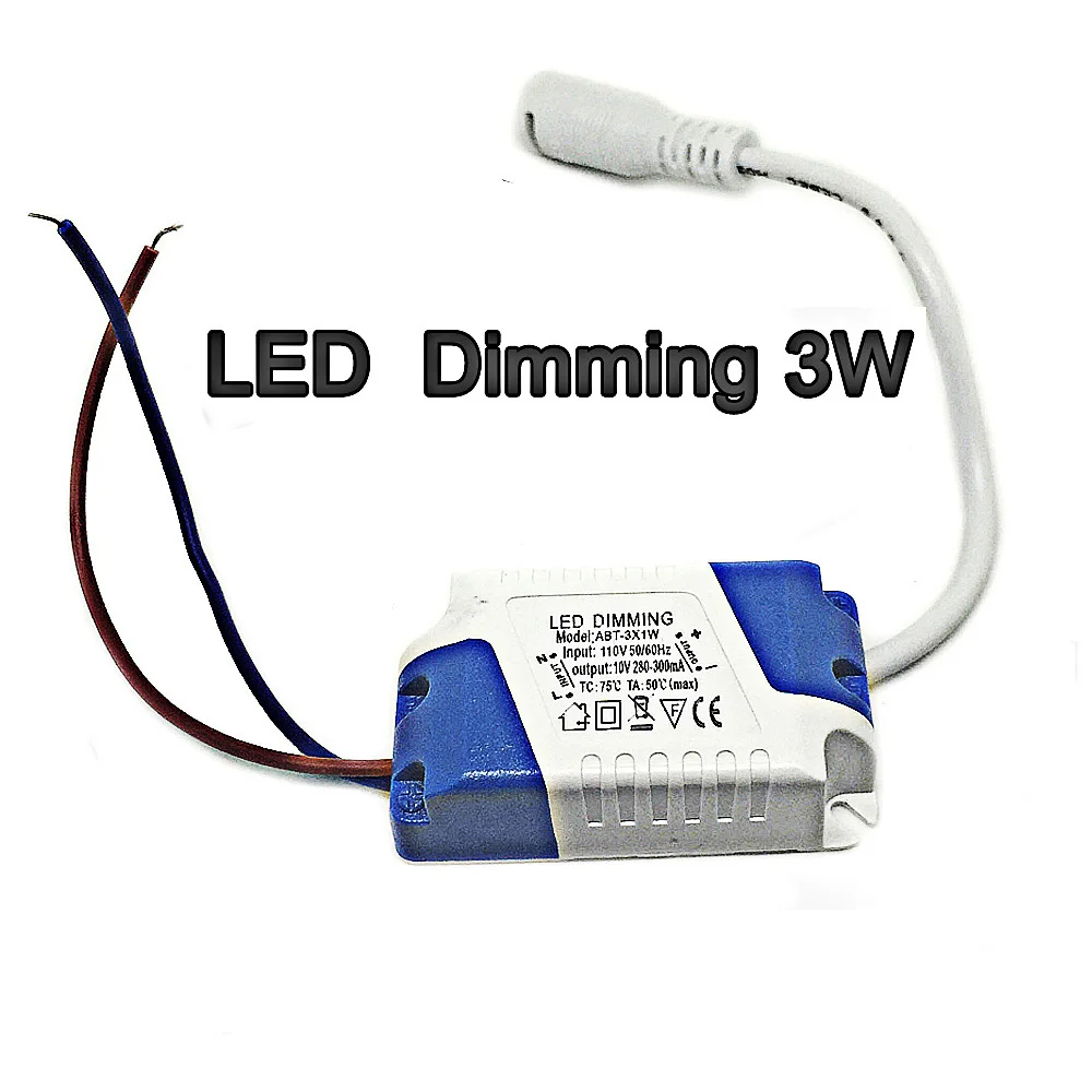 LED Driver LED Dimming 3W AC110V Output DC 10V 280 300Ma Transformer