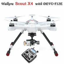 Walkera Scout X4 GPS RC Quadcopter Devo F12E ILook+ WHITE FPV2 RTF Support Ground Station F10495