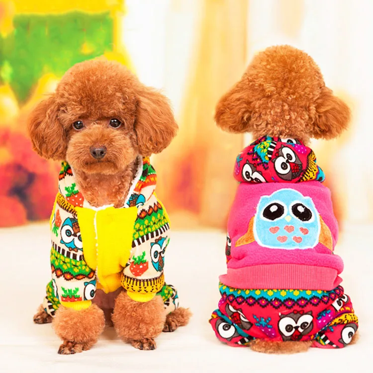 2015 Brand Multipets pet dog clothes Fashion Printing Flannel Warm