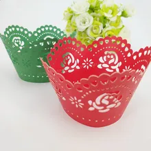 Свадебные украшения 100 шт цветной бумажный торт Кекс лайнер для выпечки Маффин коробка поднос для вечеринок торт формочка, Инструменты для декорирования 6Z