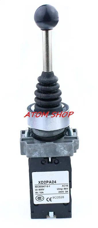 

XD2PA24CR 4 Position 4NO Spring Return Wobble Joystick Switch For Boat Conveyor X24