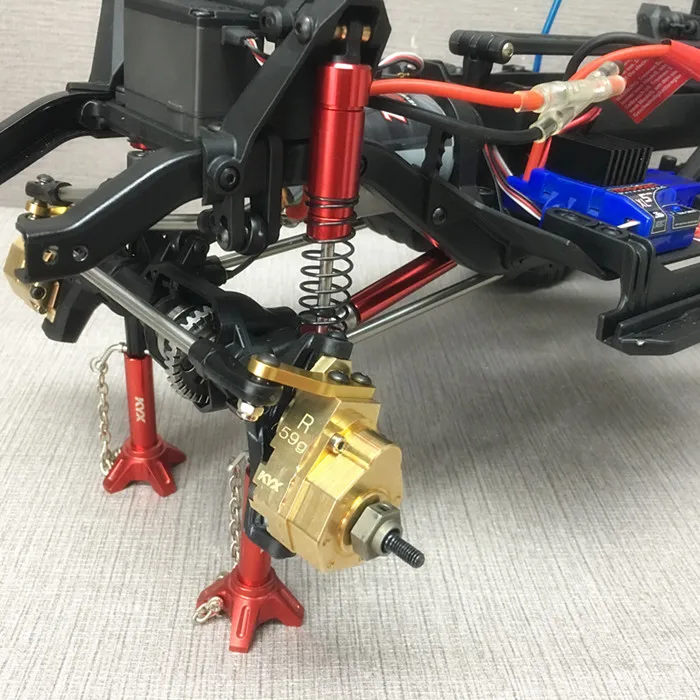KYX медный противовес рулевой стакан для 1/10 Traxxas TRX 4|Детали и аксессуары| |