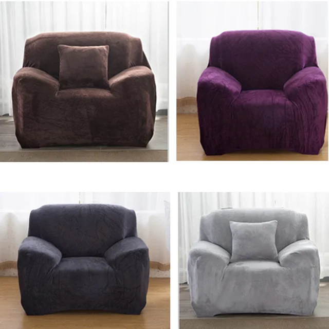 Aliexpress Elastic I Shaped Sofa Cover For Leather Elastic I Shaped Sofa Cover For Leather Sure Fit Sth Slipcover Couch