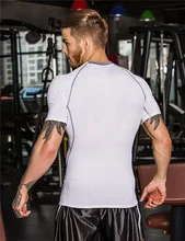 New 2018 Summer Running T-Shirts Workout clothes men’s basketball team ball training suit elastic compression quick dry tshirt