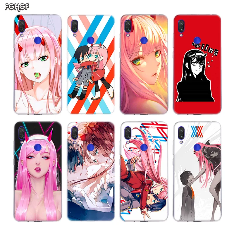 Силиконовый чехол Darling in the Franxx Zero Two для Xiaomi Redmi Y3 S2 Y2 Note 7 6 5 Pro 4 4X 5A 6A Pocophone F1 Mi 8 A2 lite 9