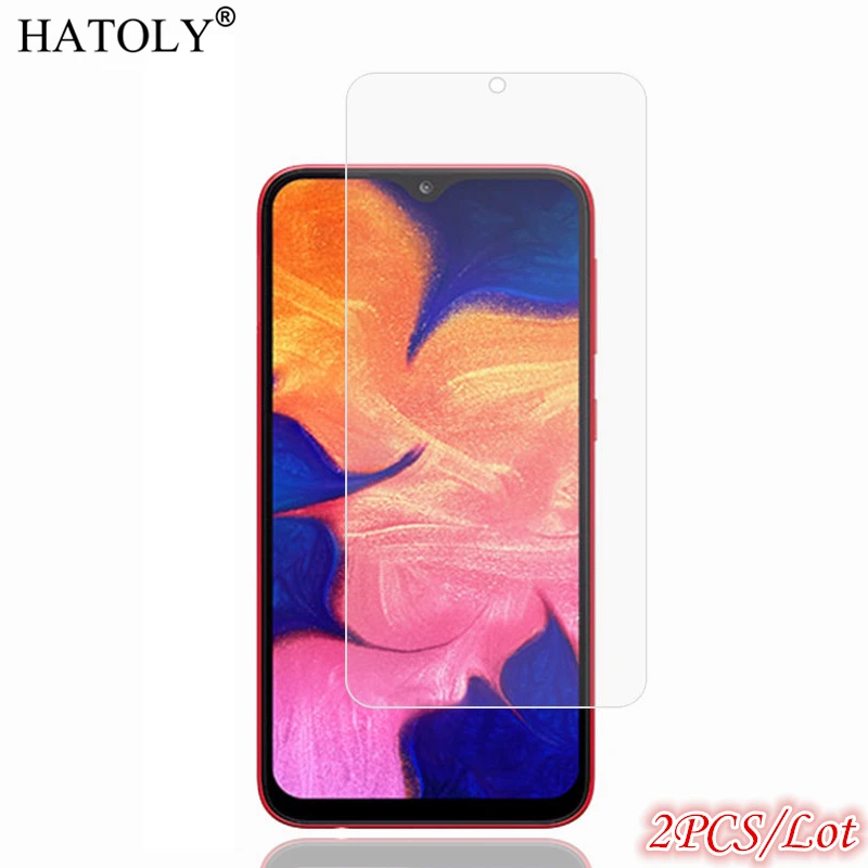 2Pcs For Glass Samsung Galaxy A10 Screen Protector For Samsung Galaxy