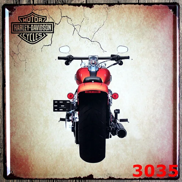 30X30CM Motorbike Vintage Home Decor Tin Sign For Wall Metal Art Poster Retro 30X30CM Motorbike Vintage Home Decor Tin Sign For Wall Metal Art Poster Retro