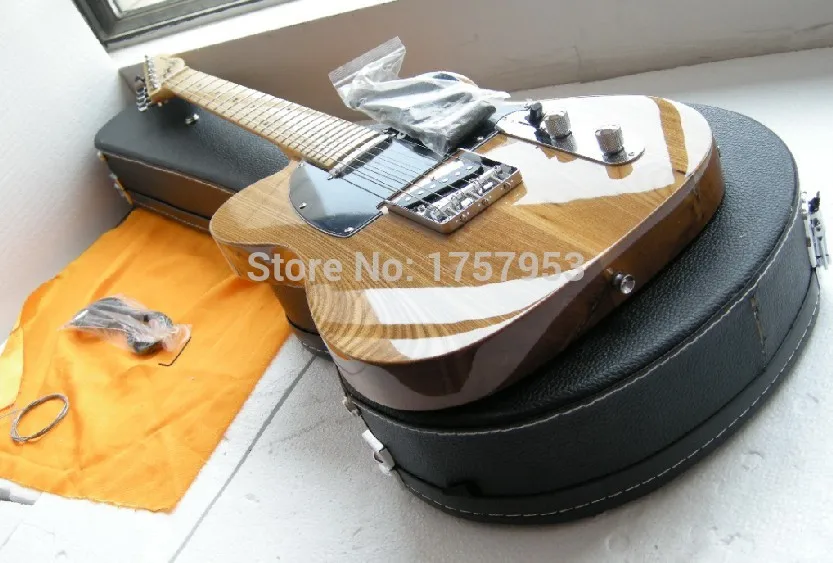

Factory custom shop 2017 Newest Custom Nature Wood tl Electric Guitar in stock Free shipping with case 86