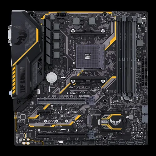 

Asus TUF B350M-PLUS GAMING Desktop Motherboard AMD B350 Socket AM4 DDR4 64GB SATA3 USB3.0 M.2 Micro ATX Original Used Mainboard