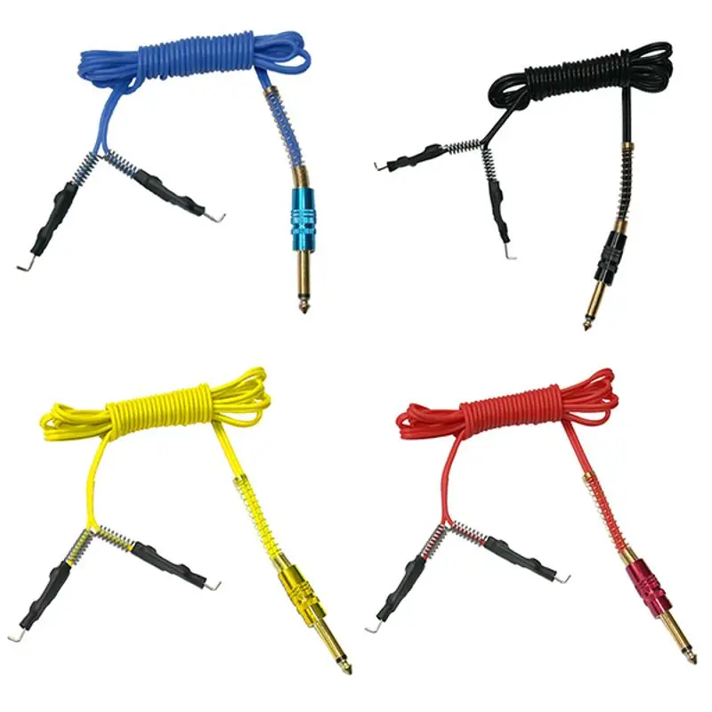 

1PC Silicone Tattoo Power Clip Cord For Machine Gun Kit Set Supply