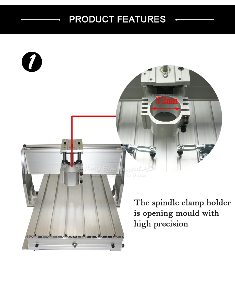 3040 CNC фрезерный станок часть кожух из алюминиевого сплава шариковый винт