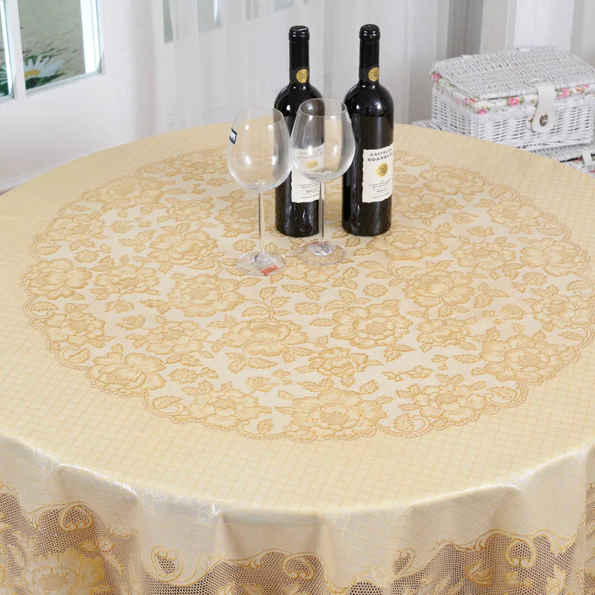 Round Plastic Lace Tablecloth Home Design Ideas And Pictures Lovely Round Plastic Lace Tablecloths Designs