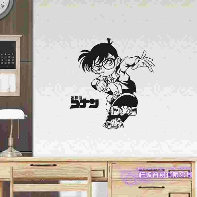 Наклейки виниловые на стены Detective Conan декоративные наклейки для домашнего декора