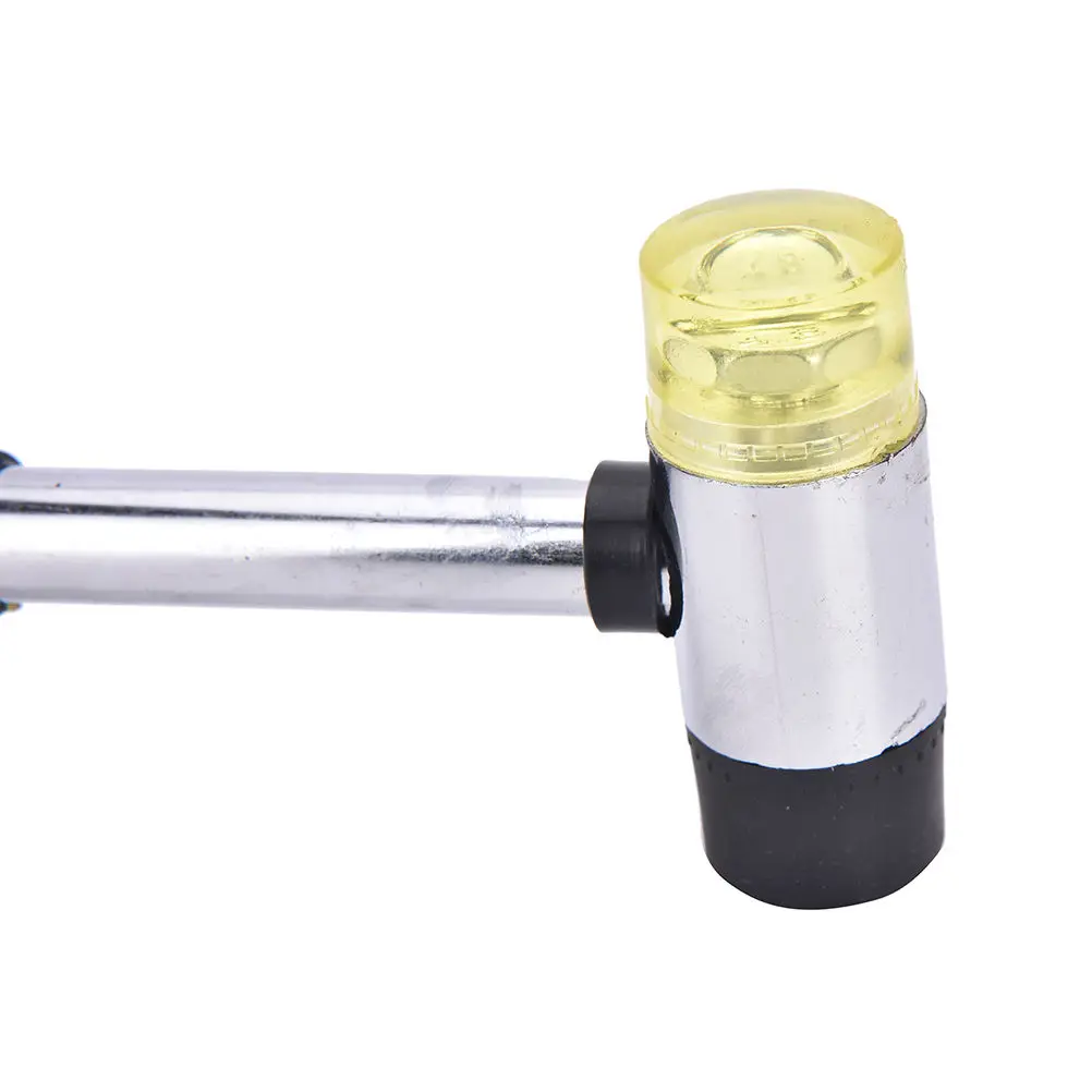 10mm 25mm Mini Double Faced Household Rubber Hammer Domestic Nylon Head Mallet Hand Tool for Jewelry / Craft / DIY 4