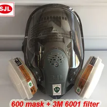 Противогаз 7 костюмов, Химические органические газы и пары маска фильтр респиратор смешивания краски/спрей граффити, строительство, ремонт