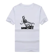 2017 T-shirt Alexis Sanchez Thigh MADE IN CHILE Short Sleeve 100% Cotton T SHIRT Men Plus Size High Quality Round Neck W0901022