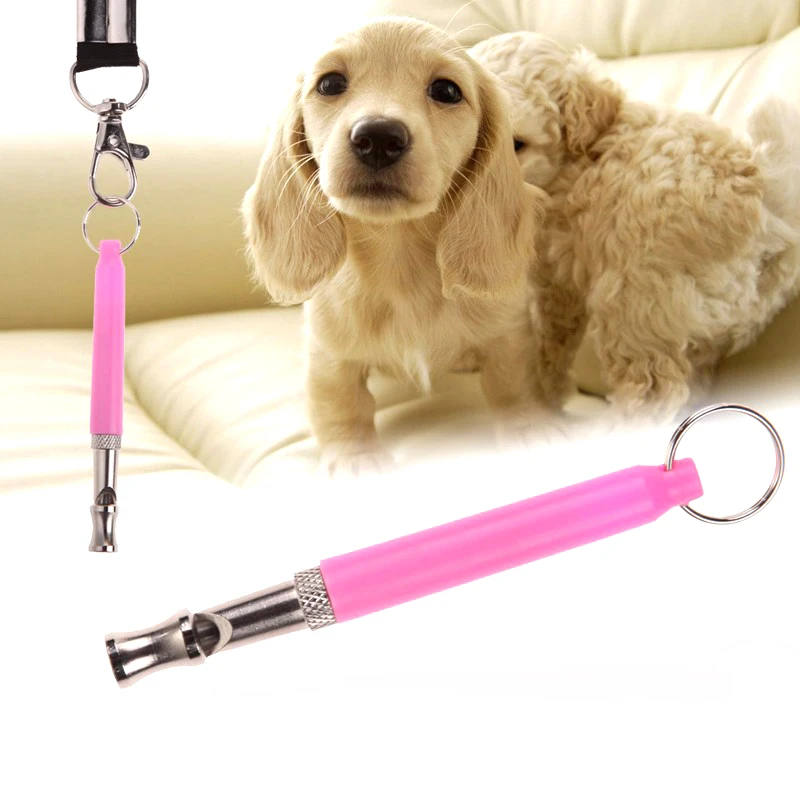 8 Colors Adjustable Pet Dog Whistle Anti Bark Ultrasonic Sound Dogs