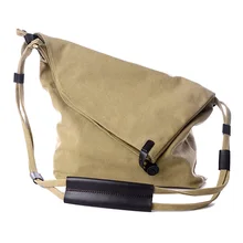 2016 mode Frauen Handtasche Leinwand Umhängetasche Messenger Crossbody Taschen Satchel Einfarbig Lässig Trage Großhandel
